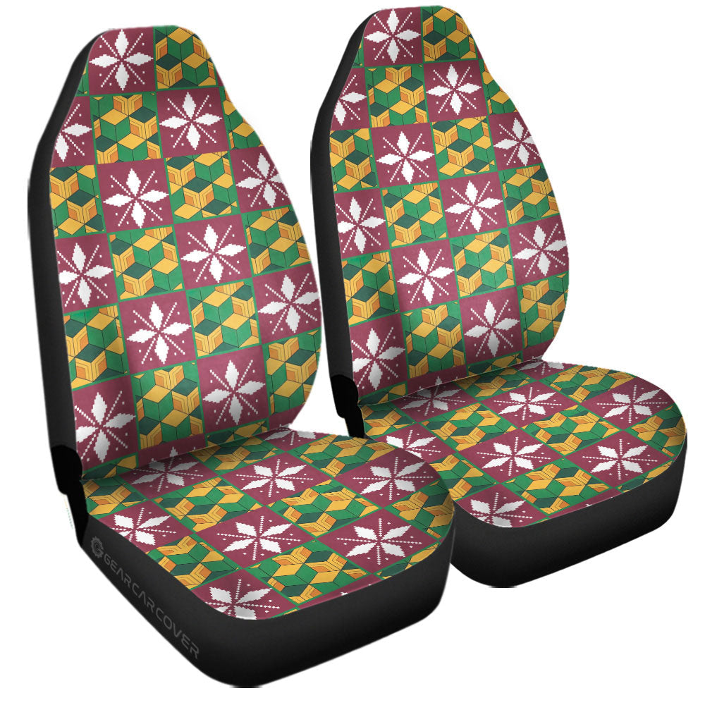 Giyu Tomioka Car Seat Covers Custom Anime Car Accessories