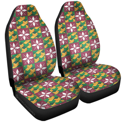 Giyu Tomioka Car Seat Covers Custom Anime Car Accessories