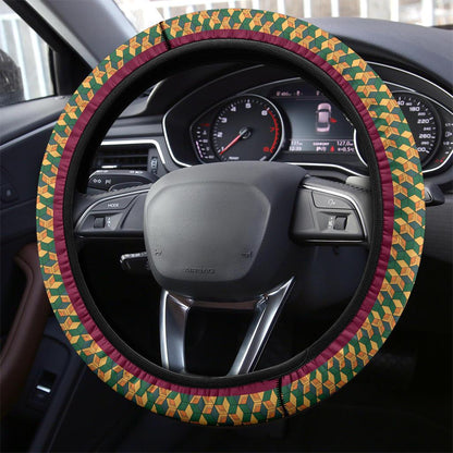 Giyu Tomioka Demon Slayer Anime Car Steering Wheel Cover 1