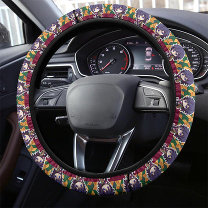Giyu Tomioka Demon Slayer Anime Car Steering Wheel Cover 3