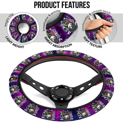 Giyu Tomioka Demon Slayer Anime Premium Custom Car Steering Wheel Cover 1