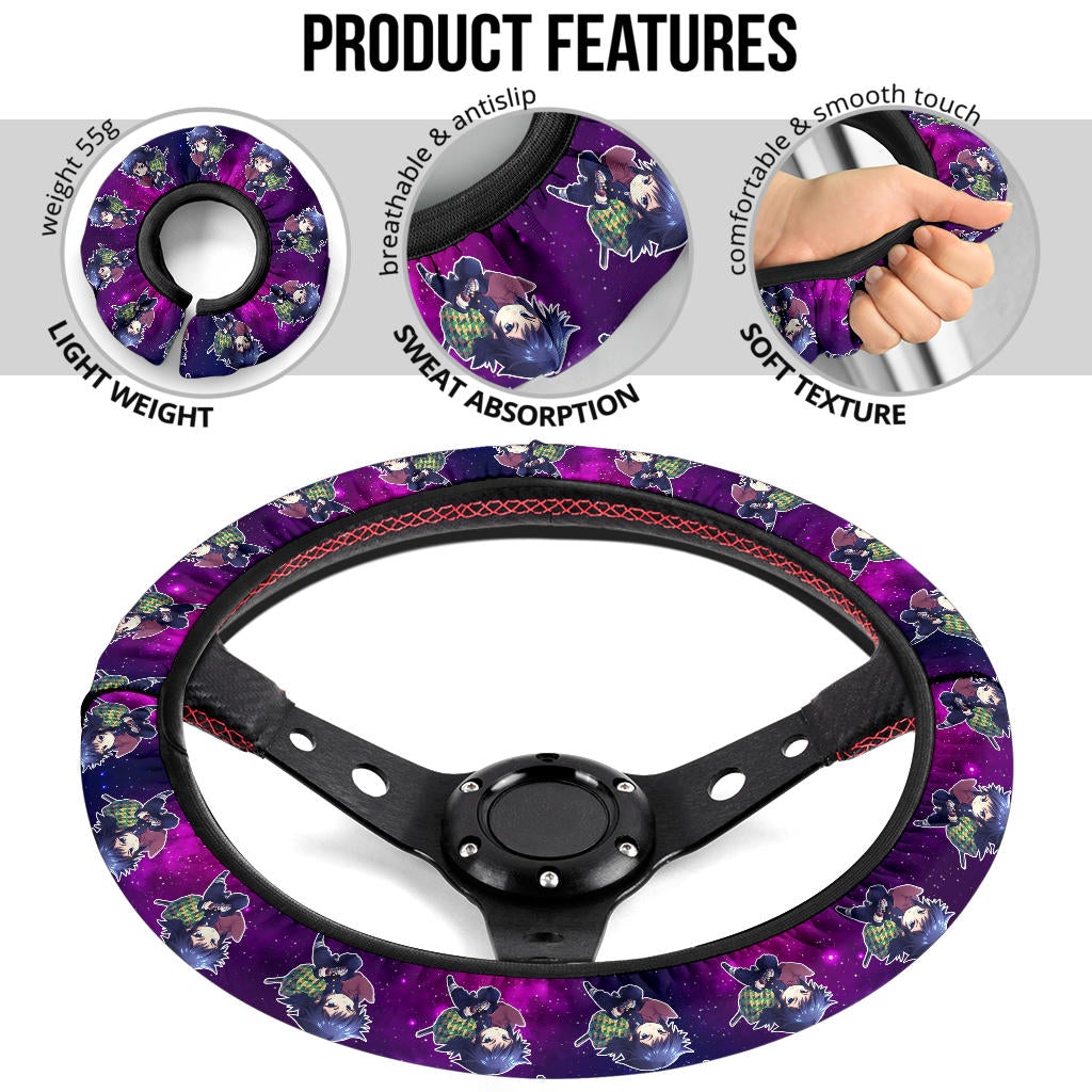 Giyu Tomioka Demon Slayer Anime Premium Custom Car Steering Wheel Cover 2