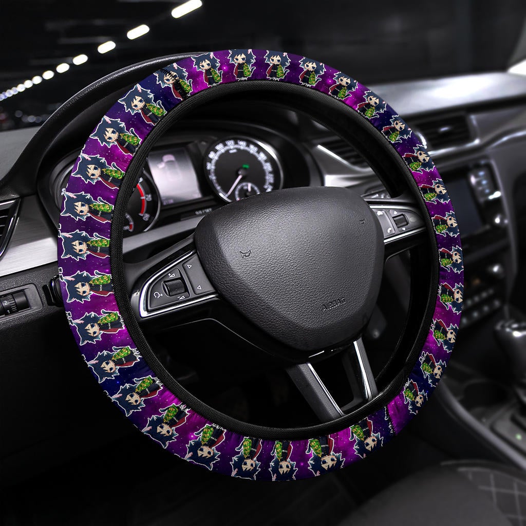 Giyu Tomioka Demon Slayer Anime Premium Custom Car Steering Wheel Cover 3