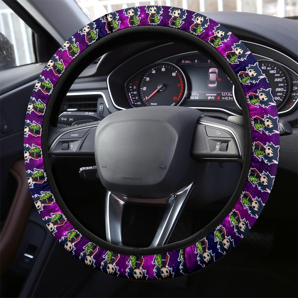 Giyu Tomioka Demon Slayer Anime Premium Custom Car Steering Wheel Cover 3