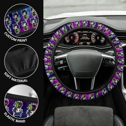 Giyu Tomioka Demon Slayer Anime Premium Custom Car Steering Wheel Cover 3