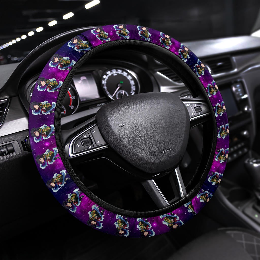 Giyu Tomioka Demon Slayer Anime Premium Custom Car Steering Wheel Cover 4