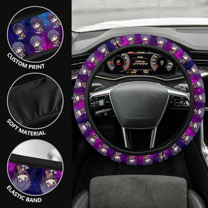 Giyu Tomioka Demon Slayer Anime Premium Custom Car Steering Wheel Cover 5