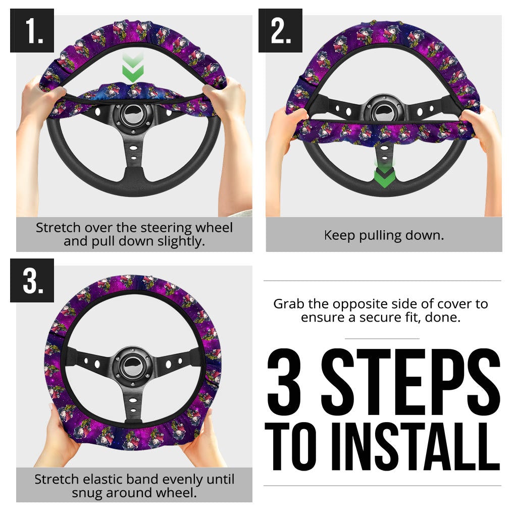 Giyu Tomioka Demon Slayer Anime Premium Custom Car Steering Wheel Cover 6