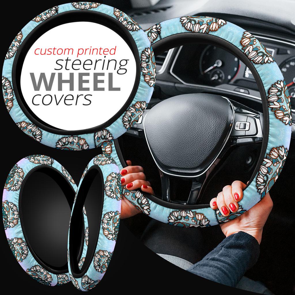 Glaceon Car Steering Wheel Cover