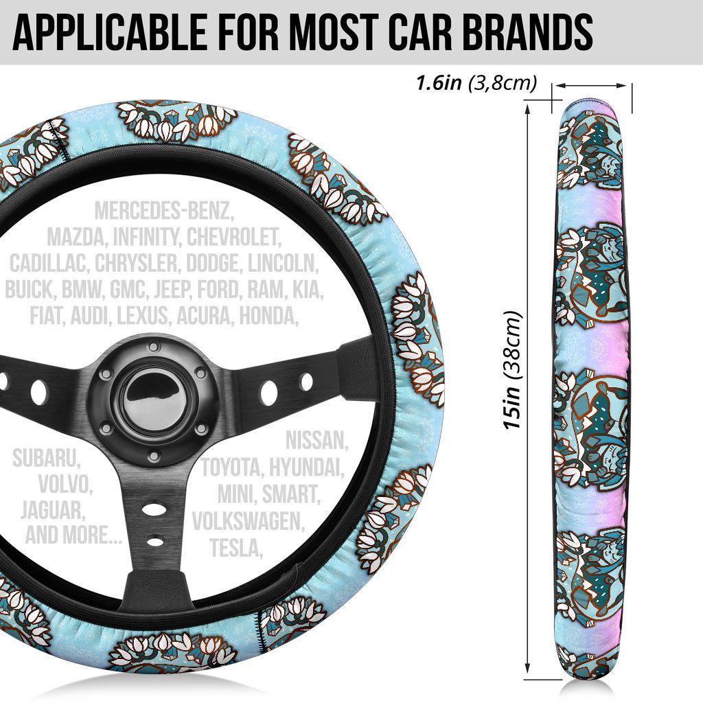 Glaceon Car Steering Wheel Cover