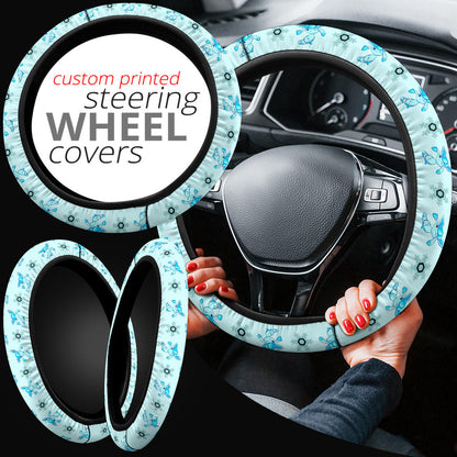 Glaceon Eevee Evolution Car Steering Wheel Cover