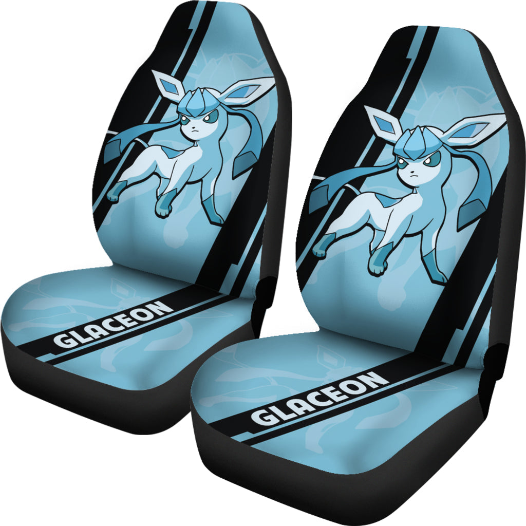 Glaceon Pokemon Car Seat Covers Style Custom For Fans Ci230118-02