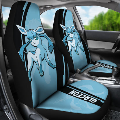 Glaceon Pokemon Car Seat Covers Style Custom For Fans Ci230118-02
