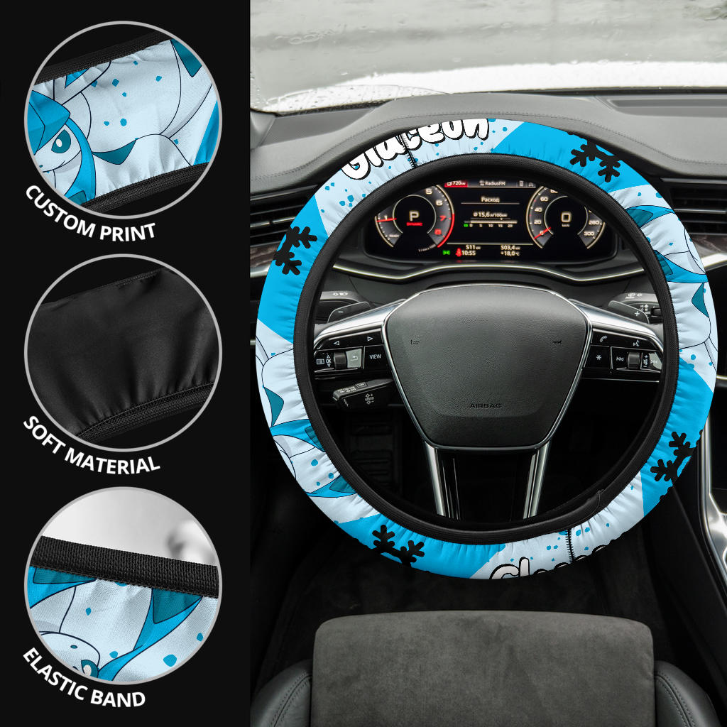Glaceon Steering Wheel Cover