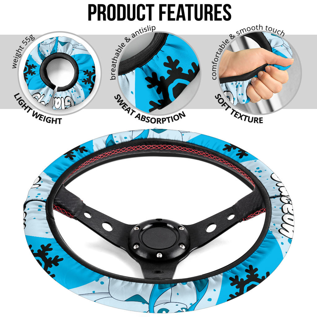 Glaceon Steering Wheel Cover