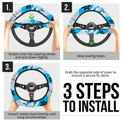 Glaceon Steering Wheel Cover
