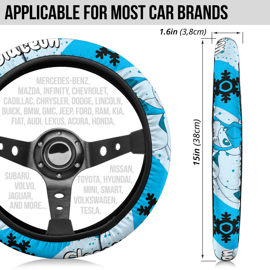 Glaceon Steering Wheel Cover