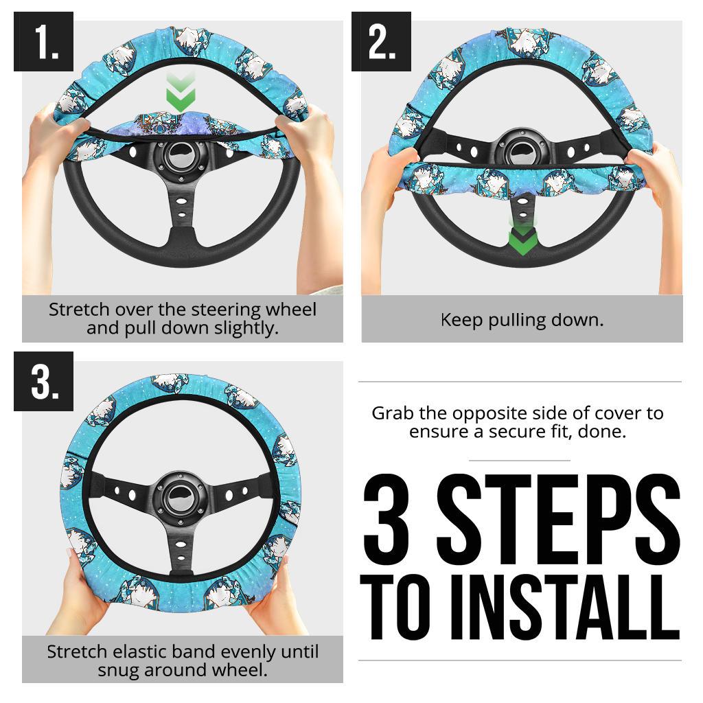 Glastrier Car Steering Wheel Cover