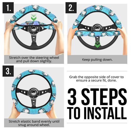 Glastrier Car Steering Wheel Cover