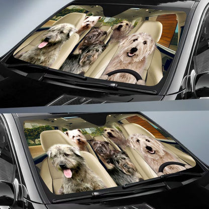 Glen Of Imaal Terrier Car All Over Printed 3D Sun Shade
