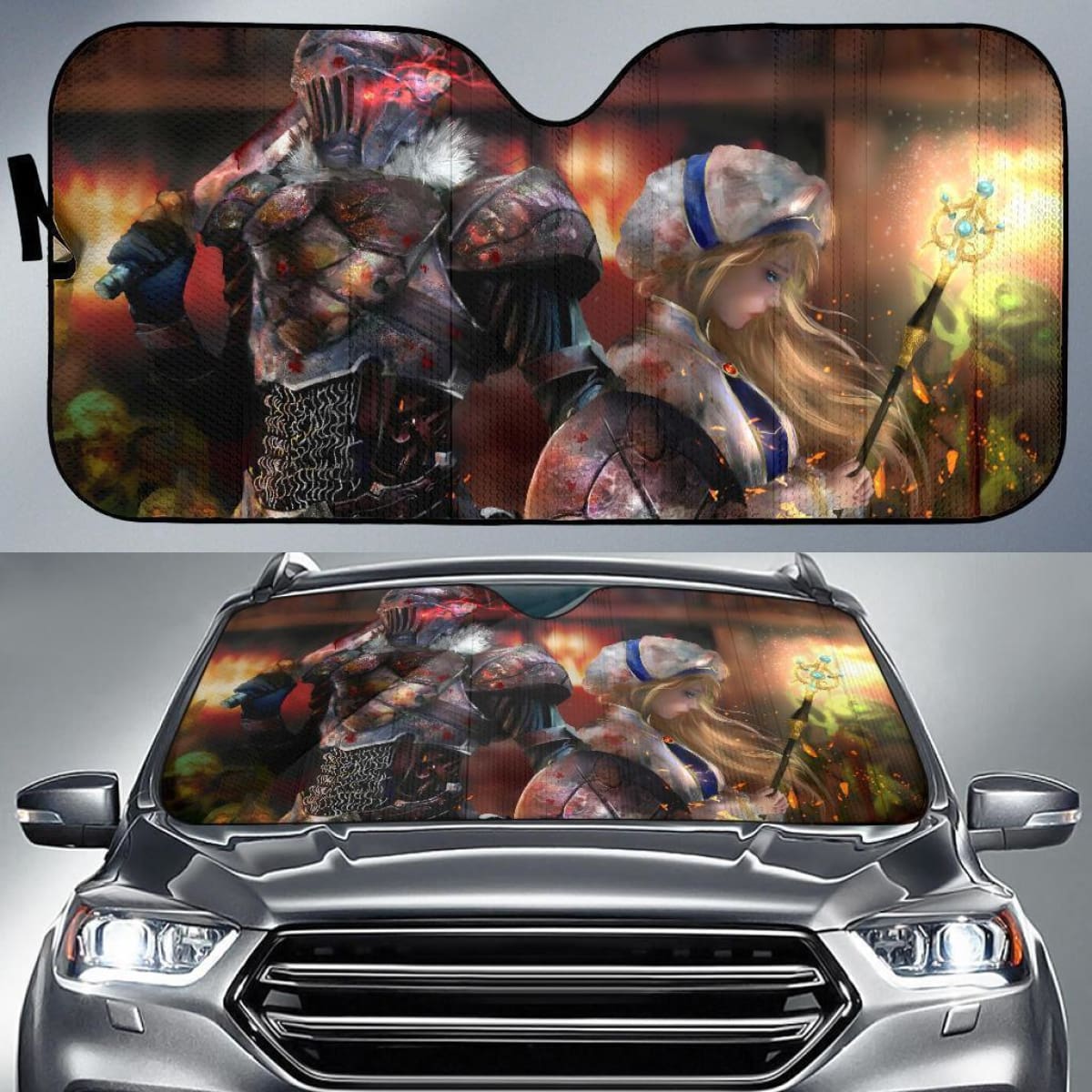 Goblin Slayer 2 Auto Sun Shade Mn06 Universal Fit 111204