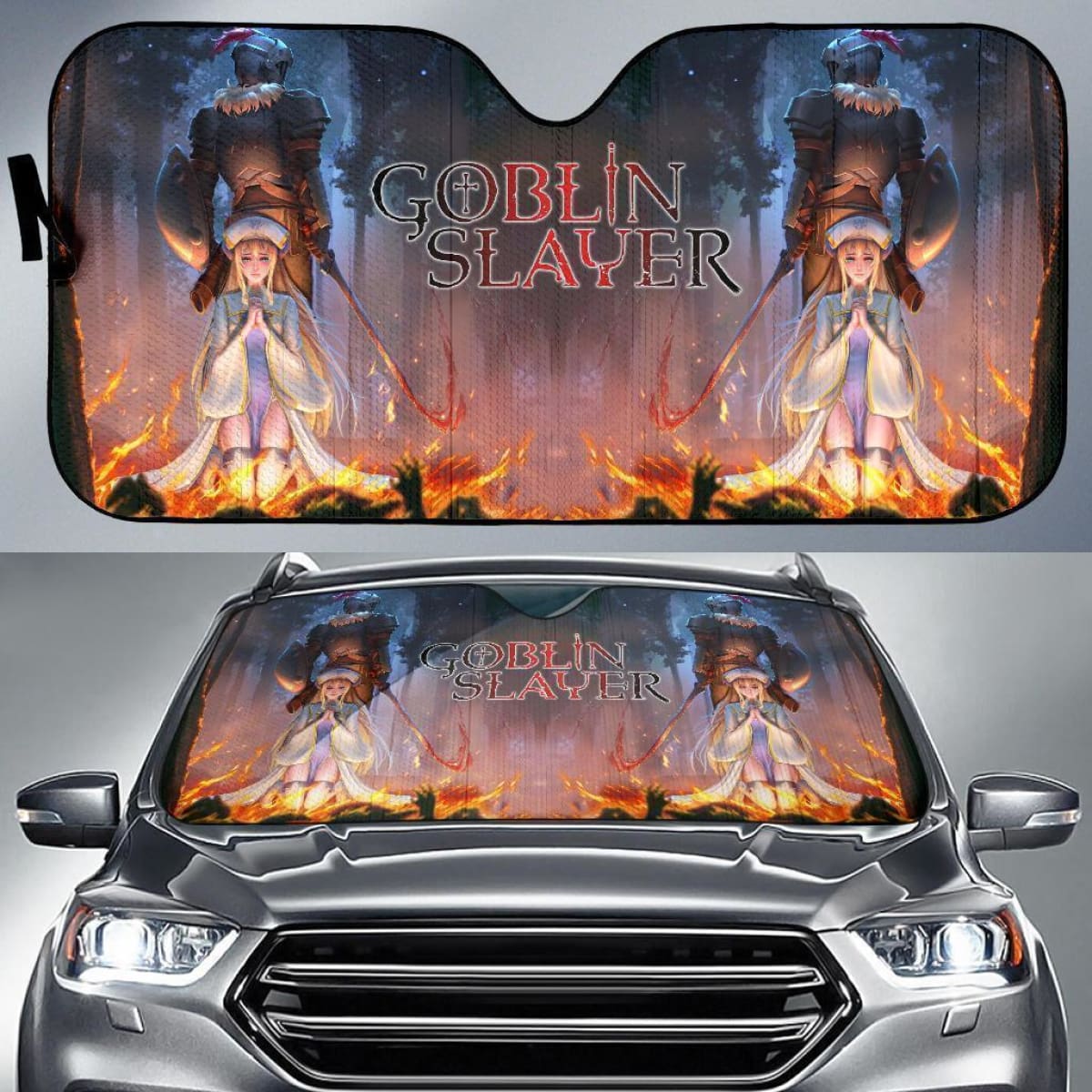 Goblin Slayer 3 Auto Sun Shade Mn05 Universal Fit 111204