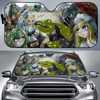 Goblin Slayer 4 Auto Sun Shade Mn05 Universal Fit 111204