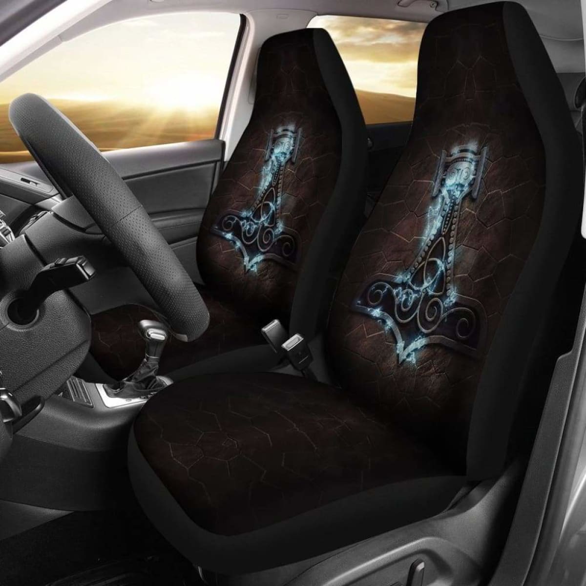 God Of Thunder Car Seat Covers Universal Fit 112611