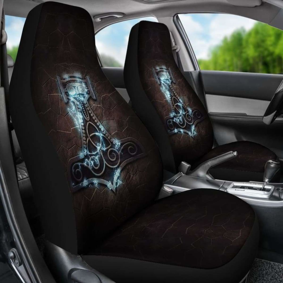 God Of Thunder Car Seat Covers Universal Fit 112611