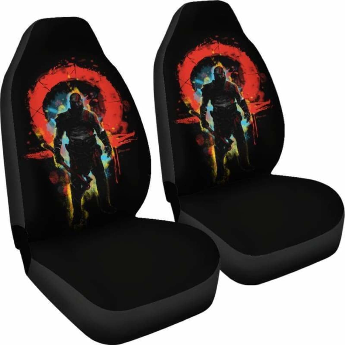 God Of War Car Seat Covers Universal Fit 051312