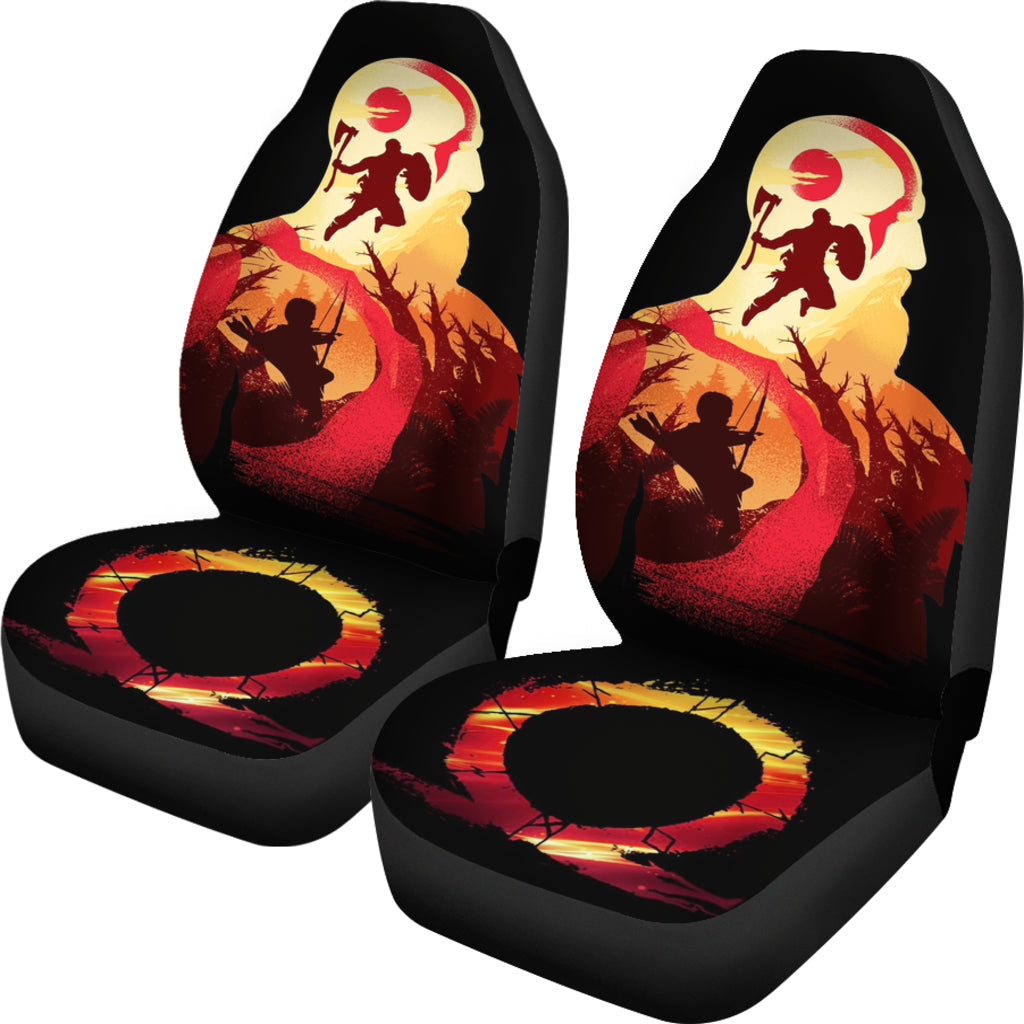 God of War Game Car Seat Covers God of War Car Accessories Ragnarok Art Ci121704