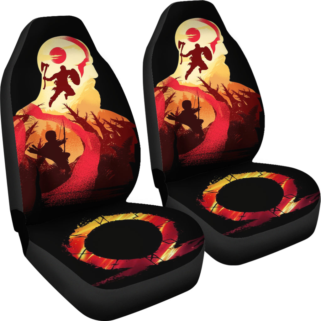 God of War Game Car Seat Covers God of War Car Accessories Ragnarok Art Ci121704
