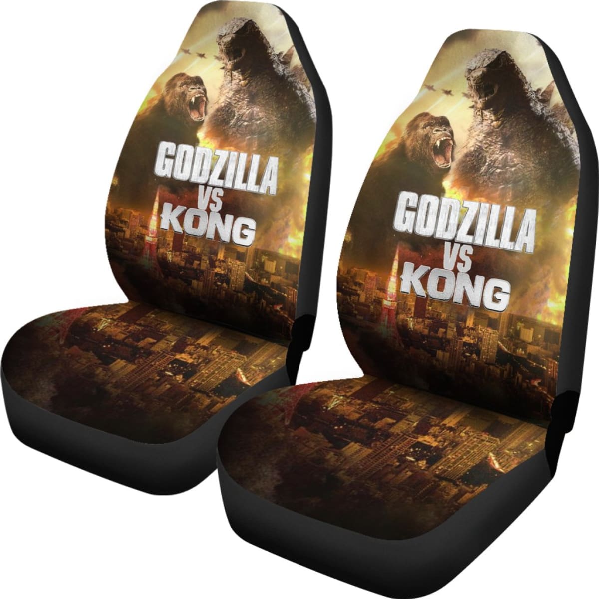 Godzilla And King Kong 2020 Seat Covers Amazing Best Gift Ideas 2020 Universal Fit 090505