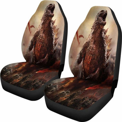 Godzilla 2019 Car Seat Covers 1 Universal Fit 051012