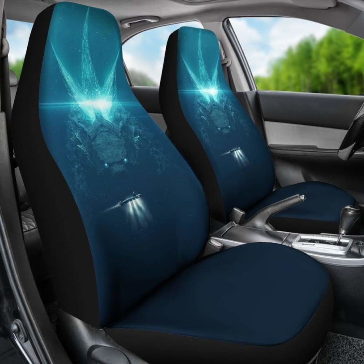 Godzilla Long Live The King Car Seat Covers Universal Fit 051012