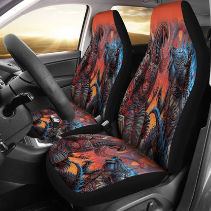 Godzilla Vs King Kong Art 2020 Seat Covers Amazing Best Gift Ideas 2020 Universal Fit 090505
