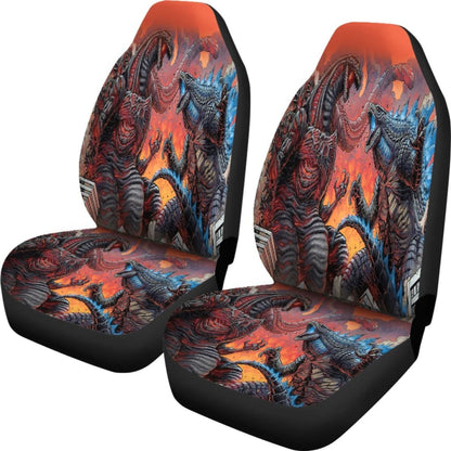 Godzilla Vs King Kong Art 2020 Seat Covers Amazing Best Gift Ideas 2020 Universal Fit 090505