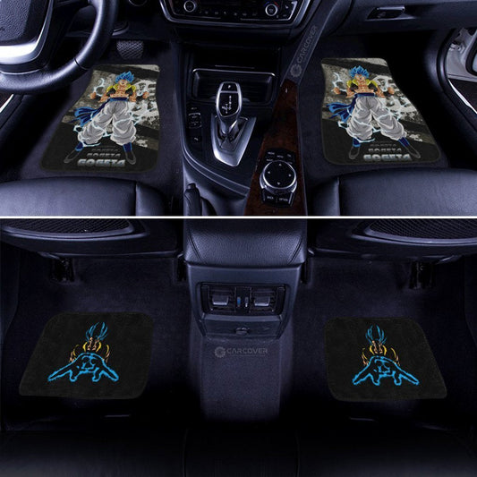 Gogeta Car Floor Mats Custom Anime Dragon Ball Car Accessories