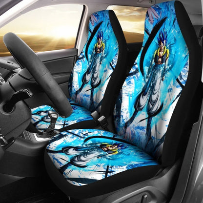 Gogeta Dragon Ball Blue Design Car Seat Covers Lt02 Universal Fit 225721