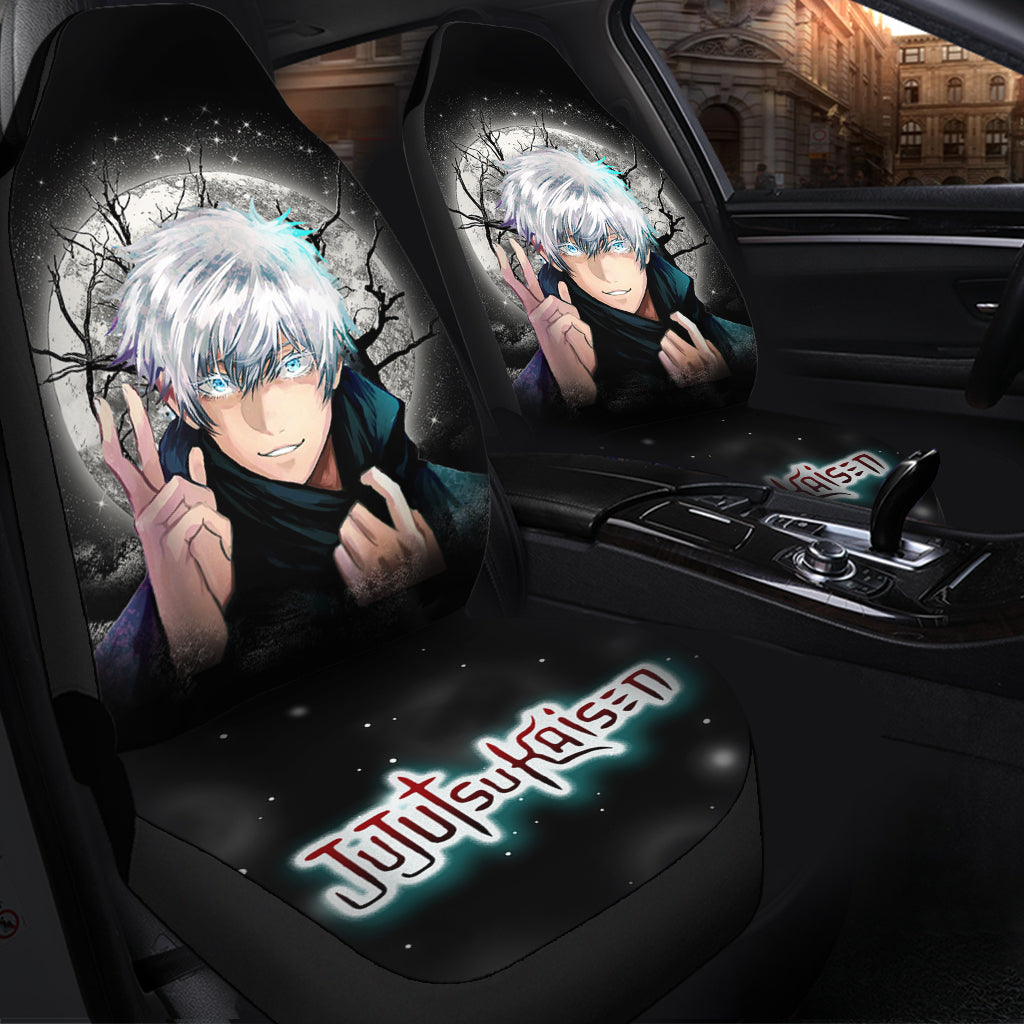 Gojo Jujutsu Kaisen Moonlight Car Seat Covers