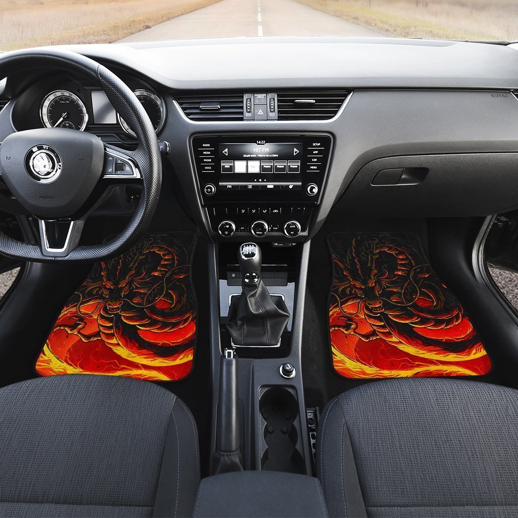 Goku And Shenron Dragon Ball Anime Car Floor Mats Custom