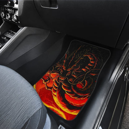 Goku And Shenron Dragon Ball Anime Car Floor Mats Custom
