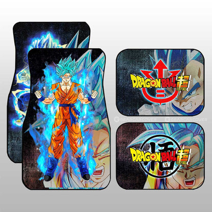 Goku And Vegeta Car Floor Mats Custom Dragon Ball Anime Car Accessories