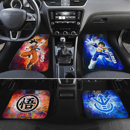 Goku And Vegeta Car Floor Mats Custom Dragon Ball Anime Car Accessories
