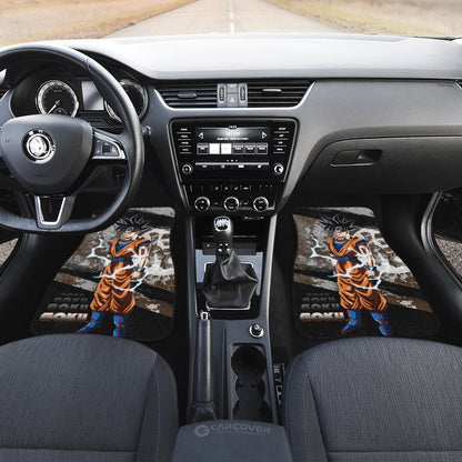 Goku Car Floor Mats Custom Anime Dragon Ball Car Accessories