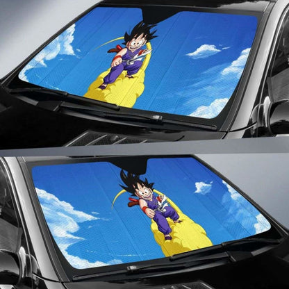 Goku Car Sun Shade 918b Universal Fit