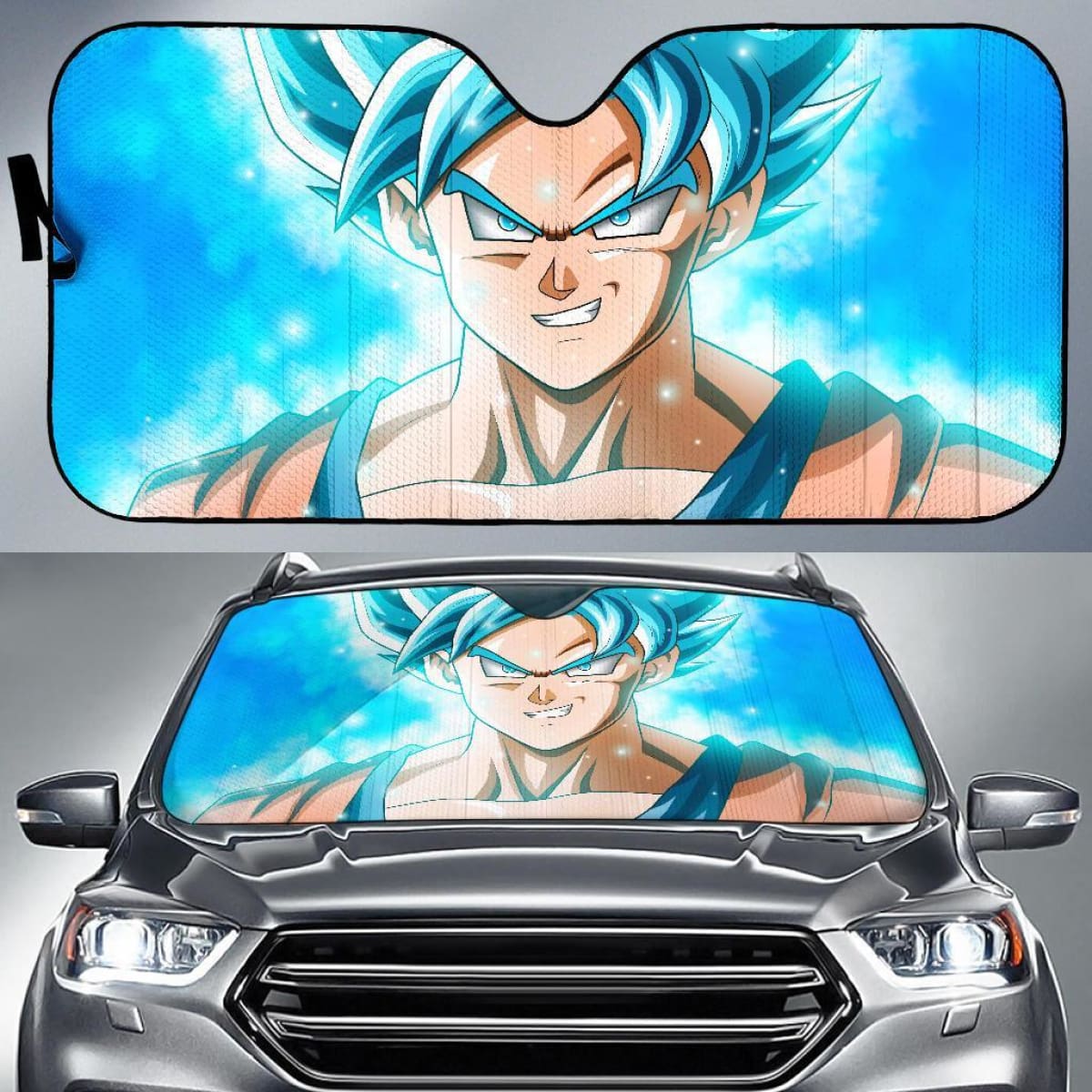 Goku Dragon Ball Super 4K 8K Car Sun Shade Universal Fit 225311