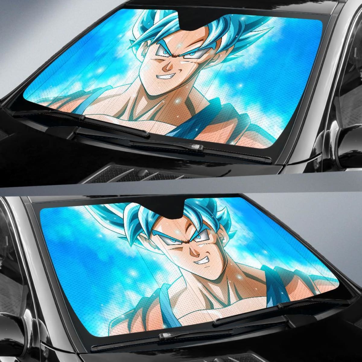 Goku Dragon Ball Super 4K 8K Car Sun Shade Universal Fit 225311