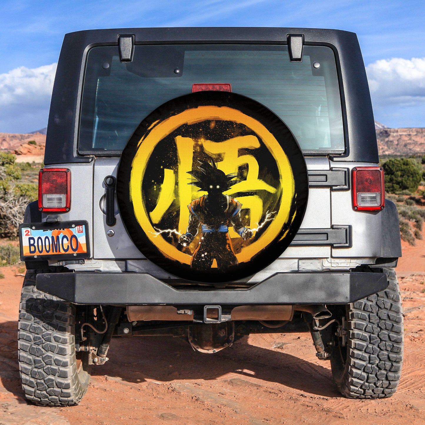 Goku Emblem Spare Tire Cover
