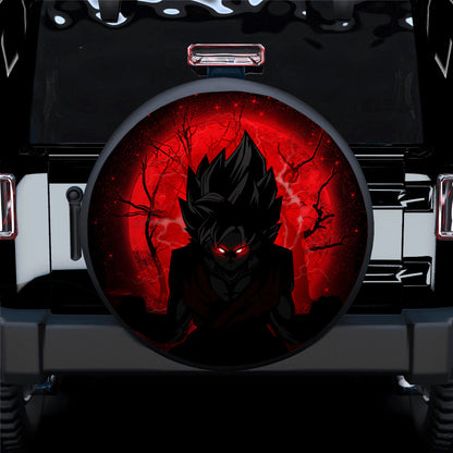 Goku Saiyan Evil Moonlight Jeep Car Spare Tire Cover